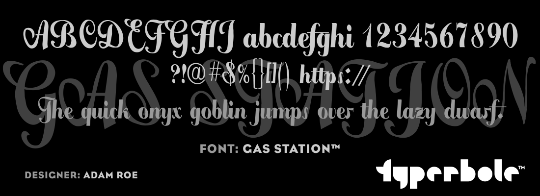 GAS STATION™ Font by Lunchbox™ - Lunchbox™ Font Collection