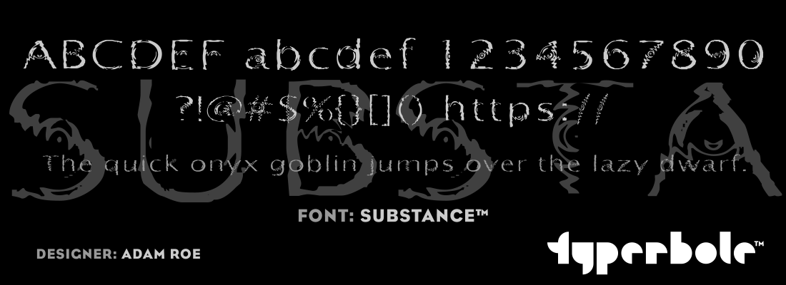 SUBSTANCE™ Font by Lunchbox™ - Lunchbox™ Font Collection