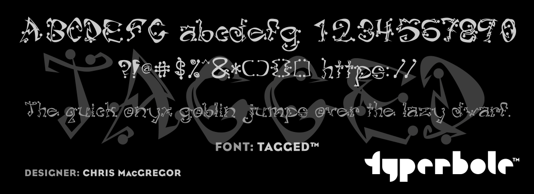 TAGGED™ - Typerbole™ Master Collection | The Greatest Fonts on Earth™
